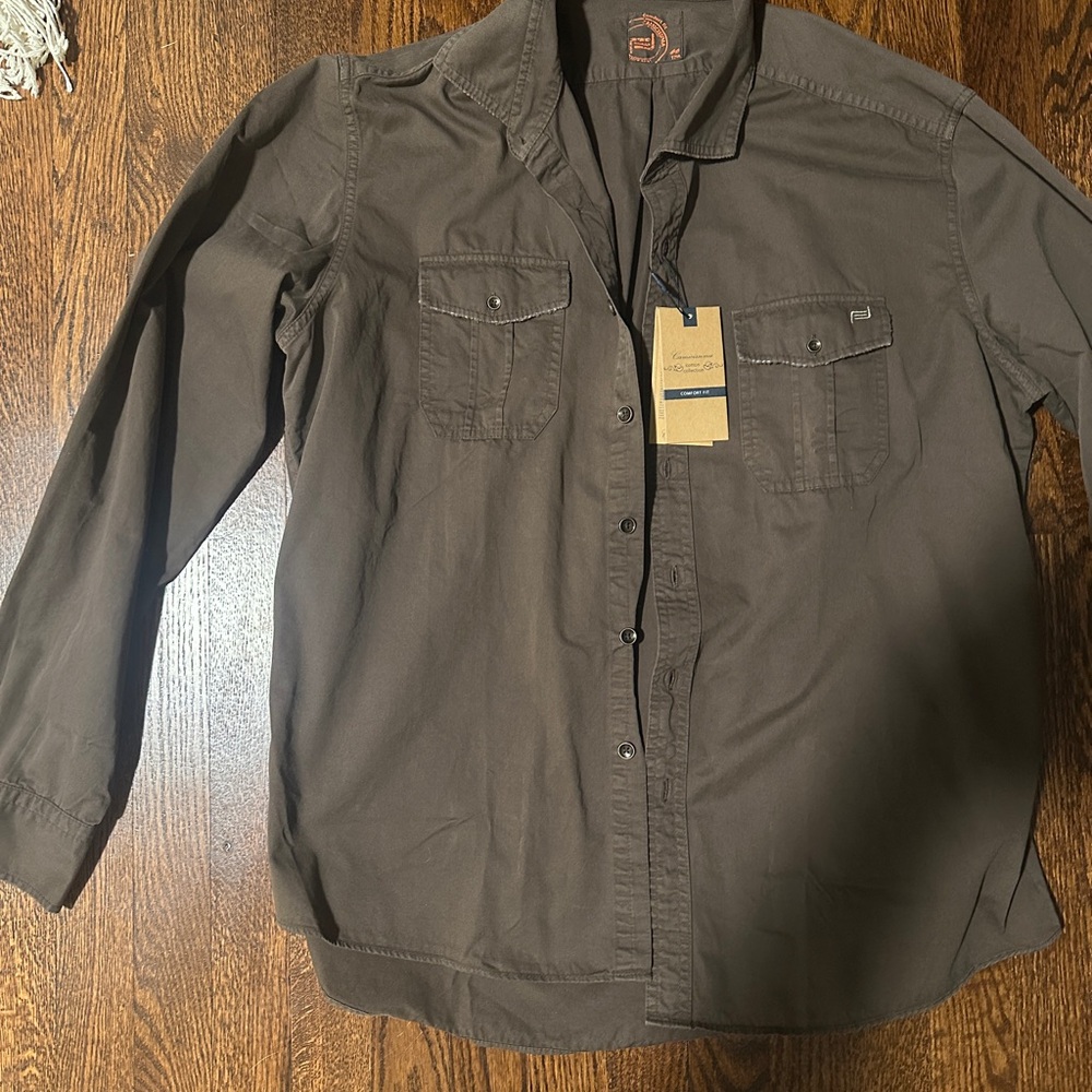 Men's Military Style Shirt - Italian